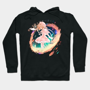 Graphic Art Sakura Beautiful Girl Japanese Manga Hoodie